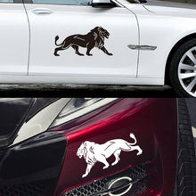 2X Mighty Lion of Judah Reflective Vinyl Car Styling Decal Stickers