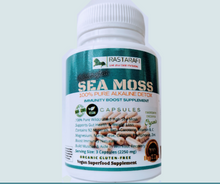 Rastarafi® Sea Moss Capsules | Organic Irish Seamoss Pills (Buy 2 Get 1 Free)